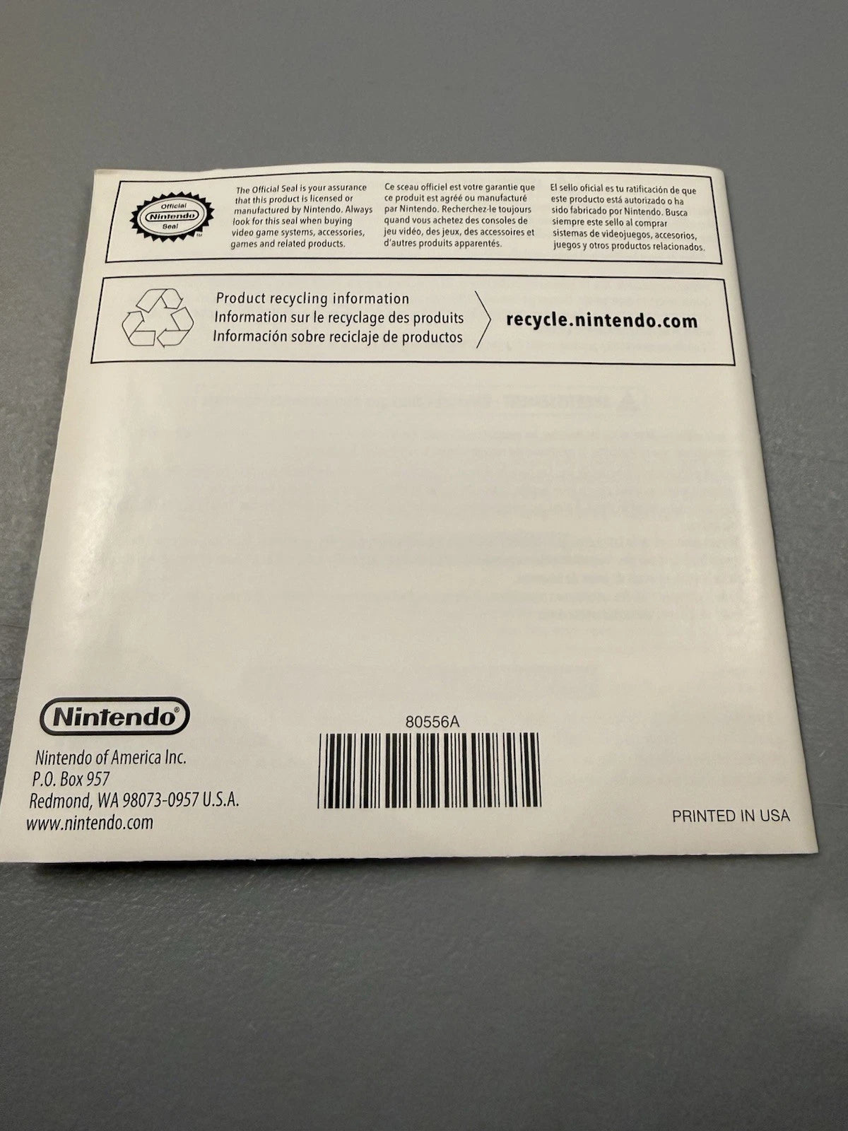 Pokemon Alpha Sapphire Case & Manual only