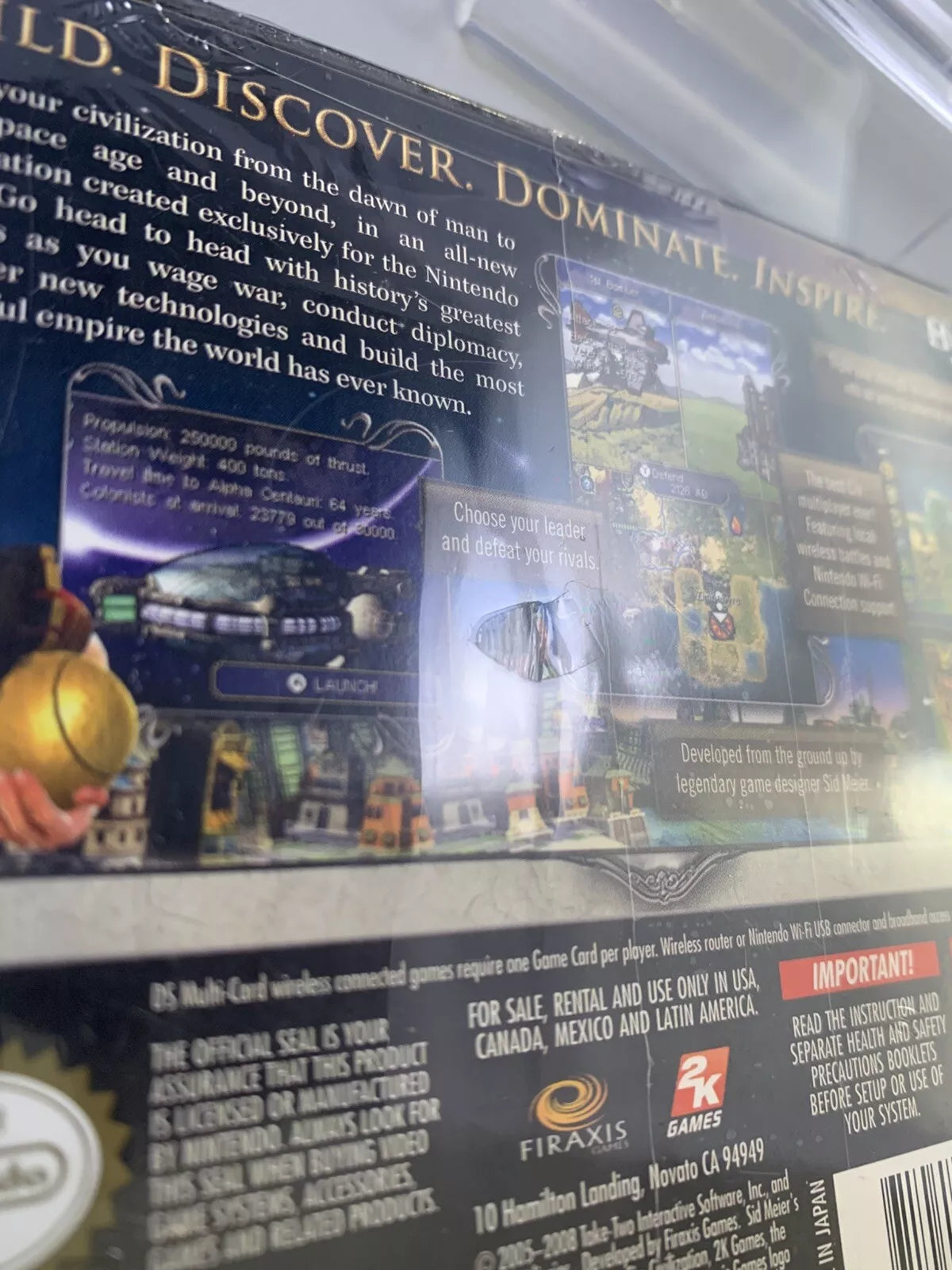 (FACTORY SEALED) Civilization Revolution