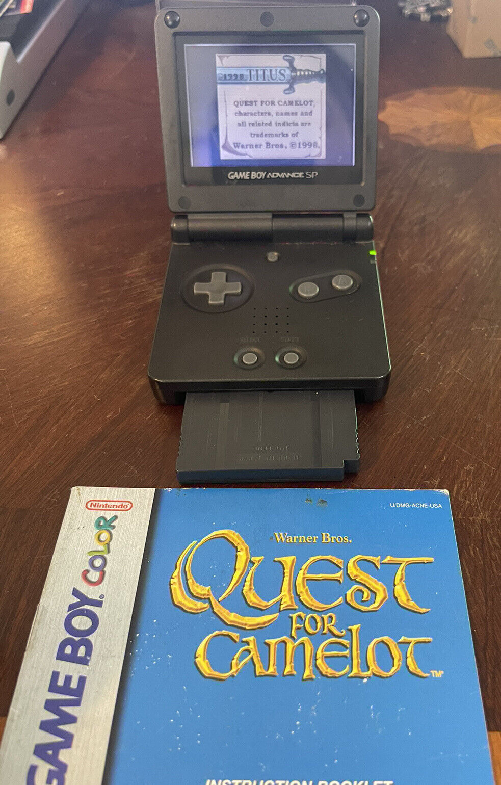 Quest for Camelot W/ Manual