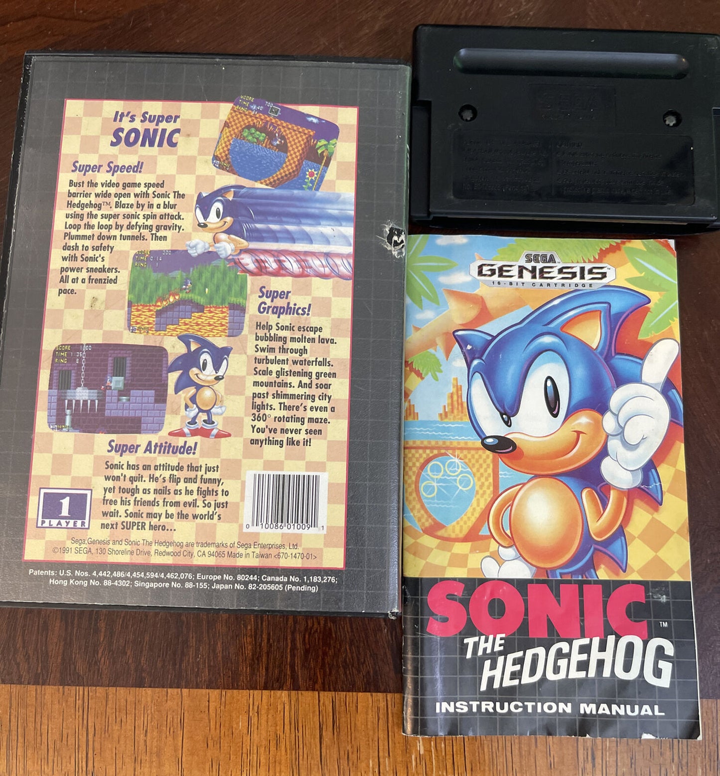 (CIB) Sonic the Hedgehog Not For Resale