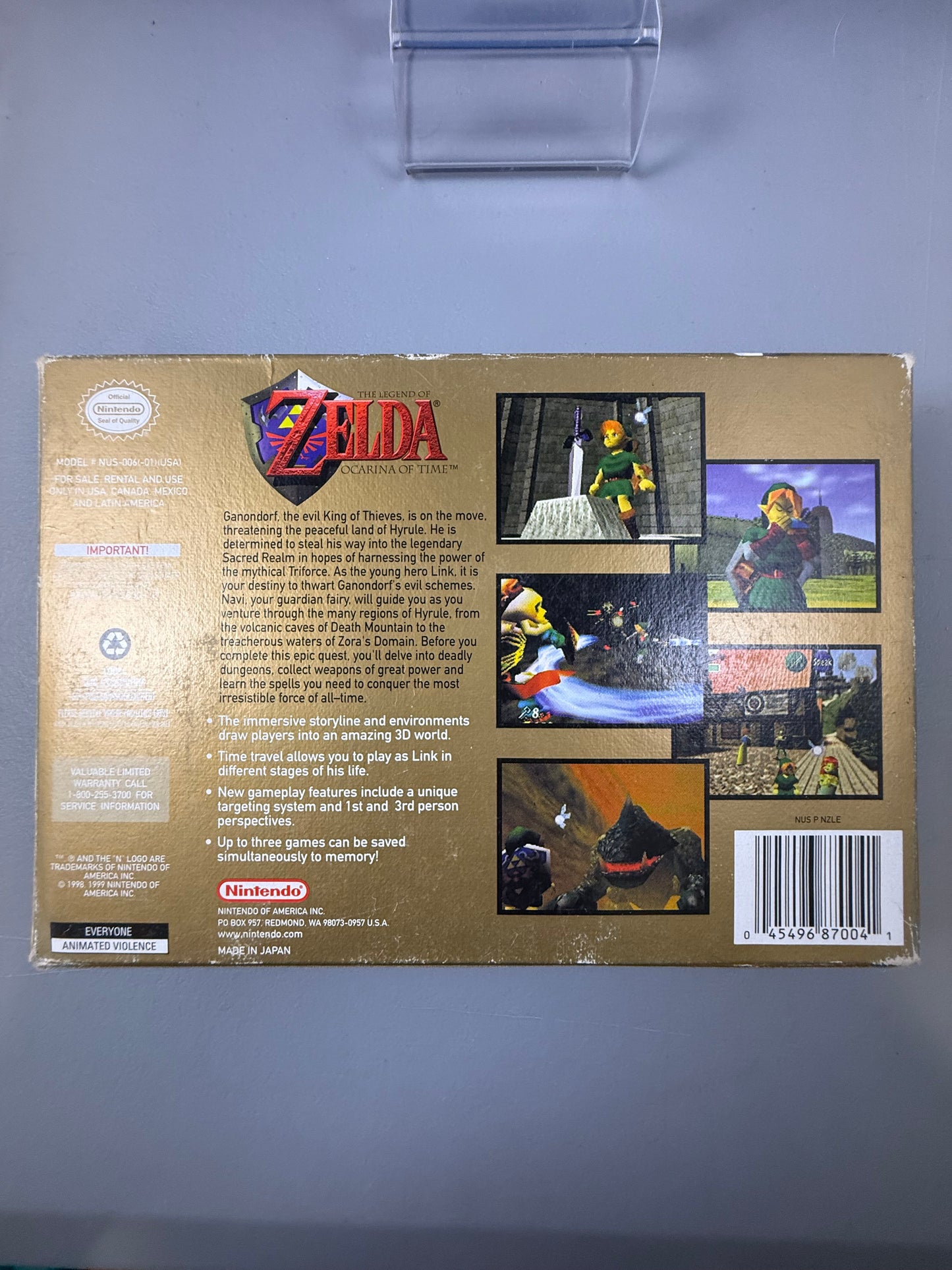 (CIB) Zelda Ocarina of Time [player’s choice]