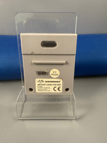 Performance memory card