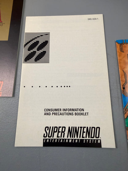 Zelda: A Link To The Past w/ All Inserts!