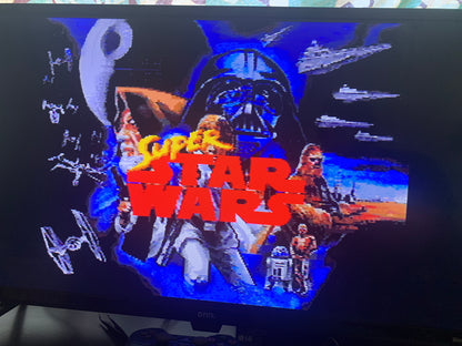 (CIB) Super Star Wars W/poster