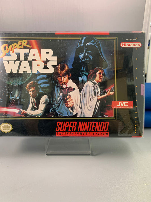 (CIB) Super Star Wars W/poster