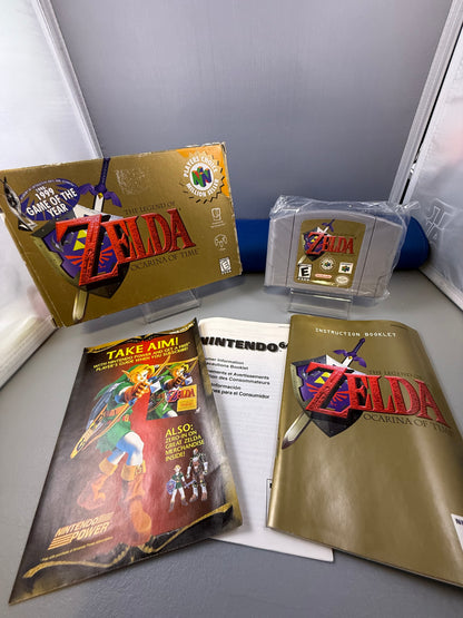 (CIB) Zelda Ocarina of Time [player’s choice]