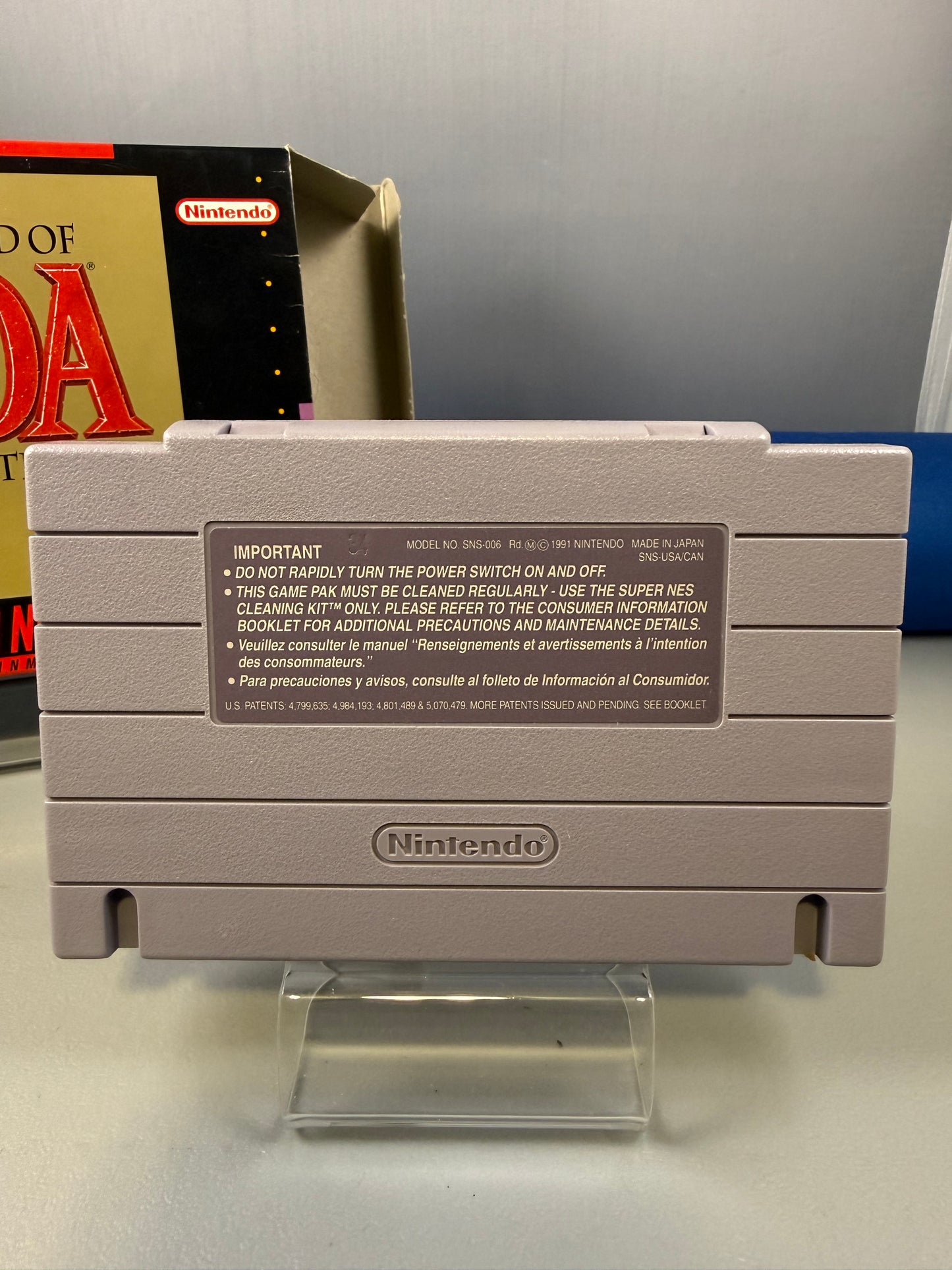 Zelda: A Link To The Past w/ All Inserts!