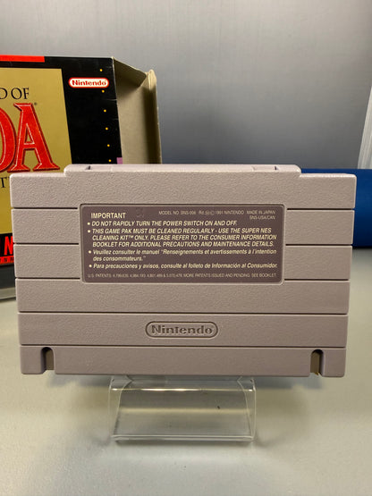 Zelda: A Link To The Past w/ All Inserts!