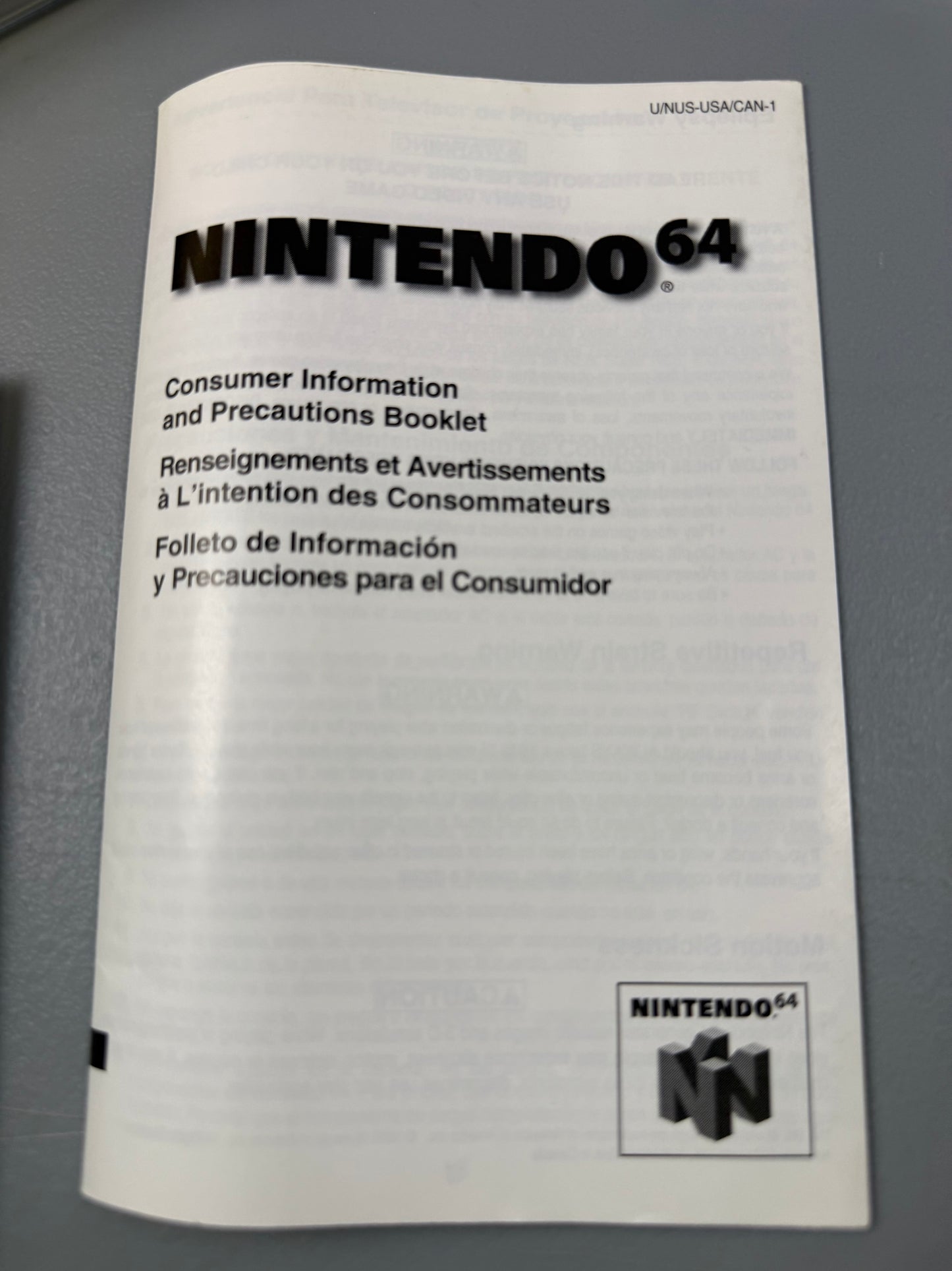 (CIB) Zelda Ocarina of Time [player’s choice]