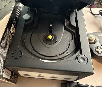 (CIB) Black GameCube System [Mario Party 7 Bundle]