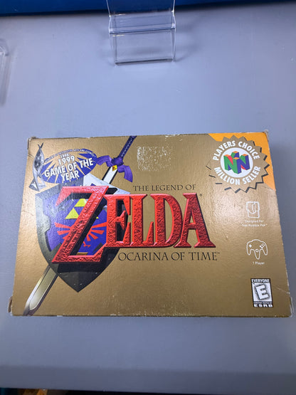(CIB) Zelda Ocarina of Time [player’s choice]