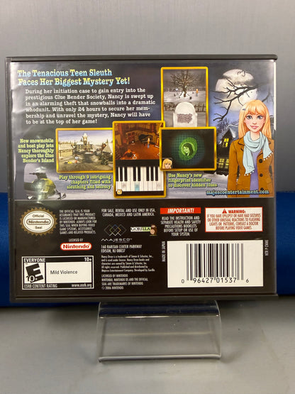 (CIB) Nancy Drew The Mystery of the Clue Bender Society