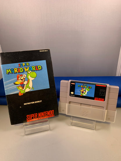 Super Mario World W/ Manual