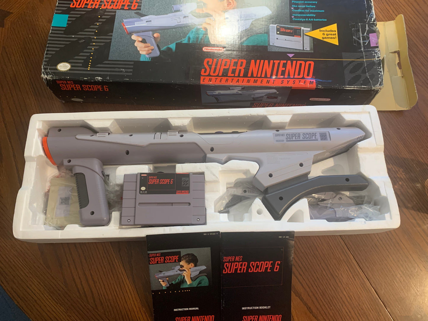 (CIB) Super Scope 6 [gun bundle] *rough box*