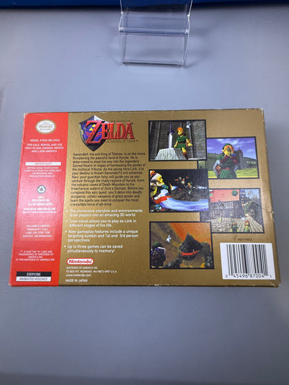 (CIB) Zelda Ocarina of time