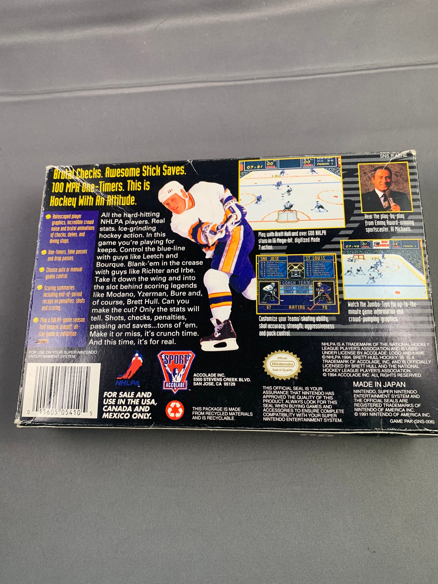 (CIB) Brett Hull Hockey 95