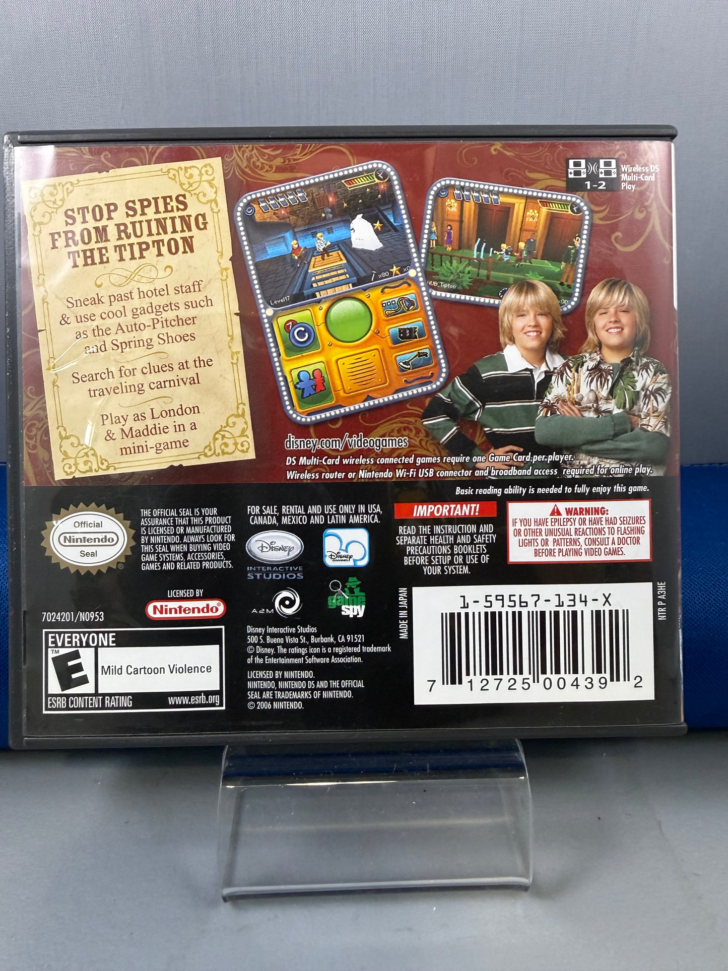 The Suite Life Circle of Spies NO MANUAL