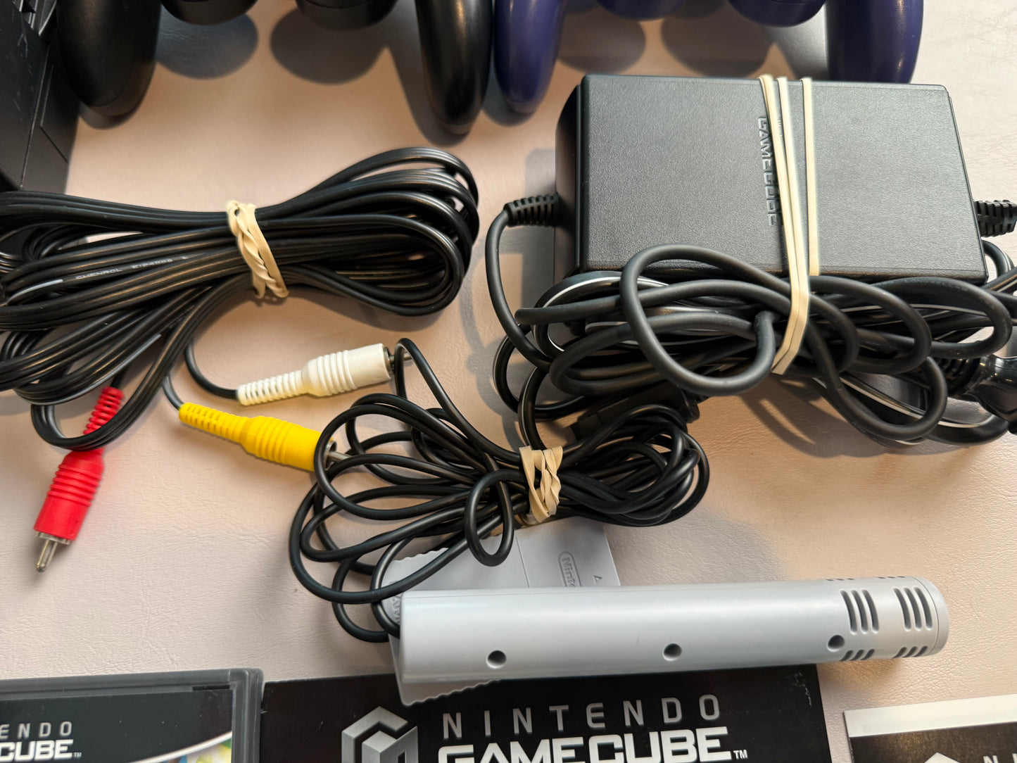 (CIB) Black GameCube System [Mario Party 7 Bundle]