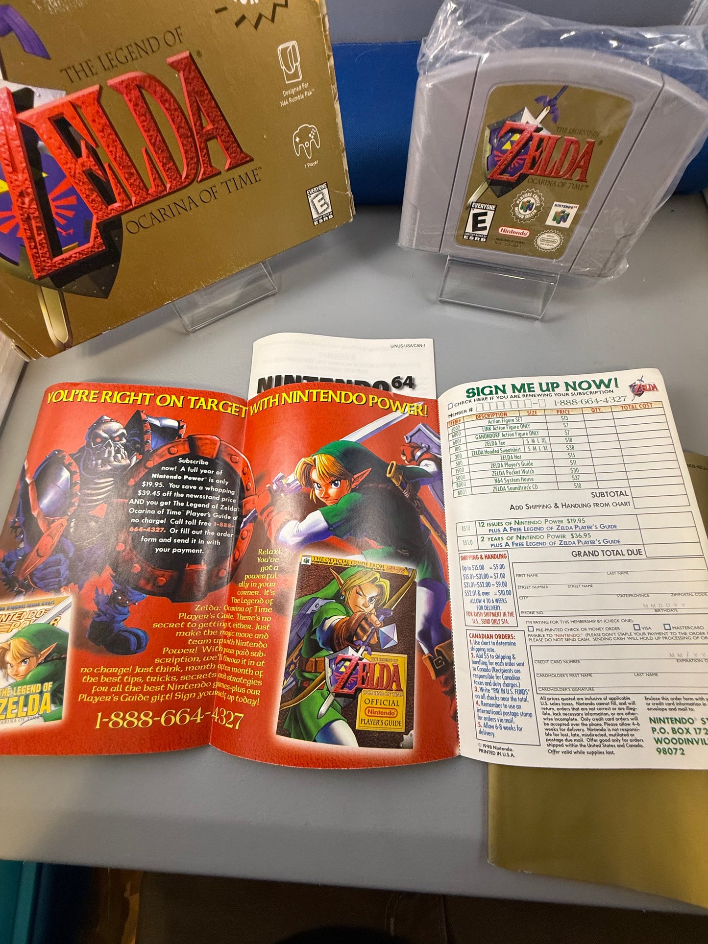 (CIB) Zelda Ocarina of Time [player’s choice]