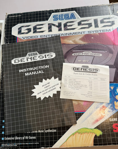 (CIB) Sega Genesis Model 1 Console [High Definition]