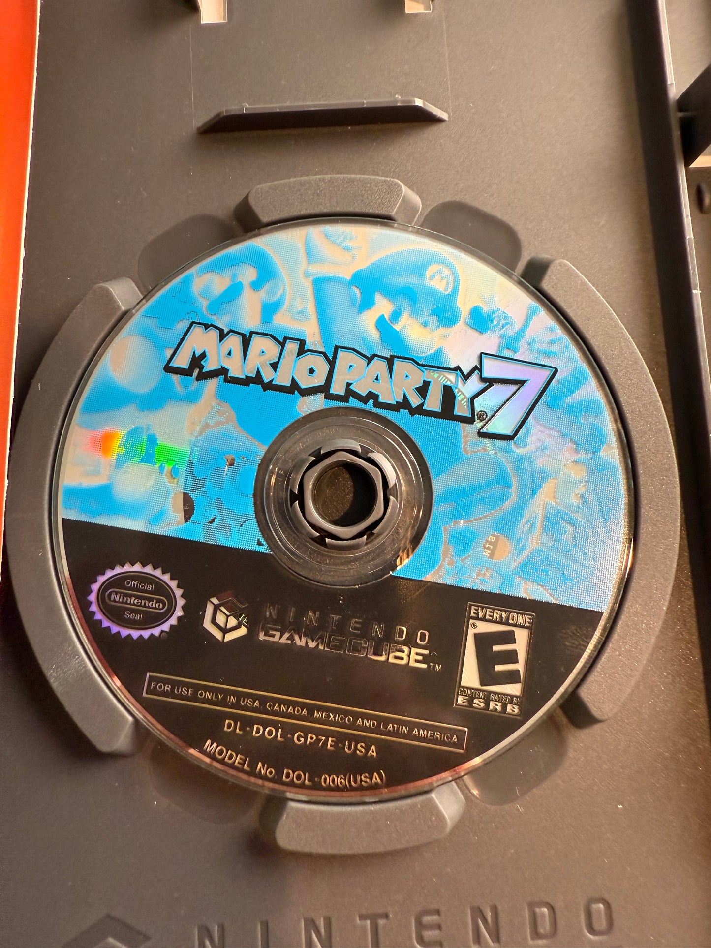 (CIB) Black GameCube System [Mario Party 7 Bundle]