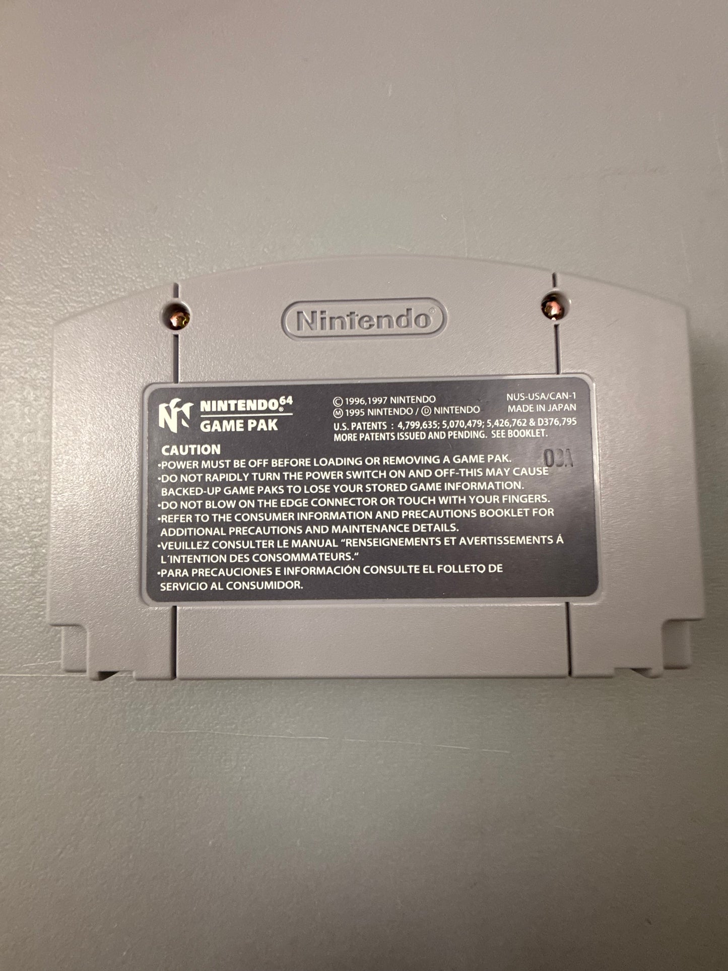 (CIB) Zelda Ocarina of time