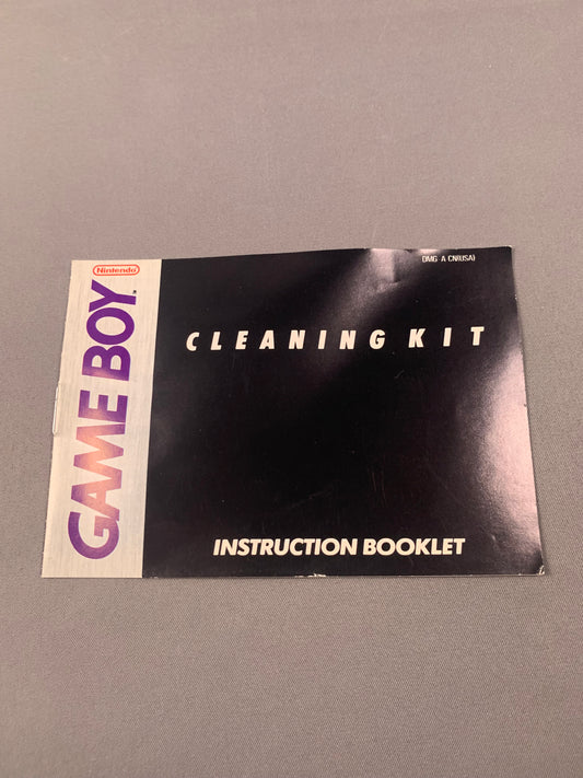 Gameboy Cleaning Kit Manual