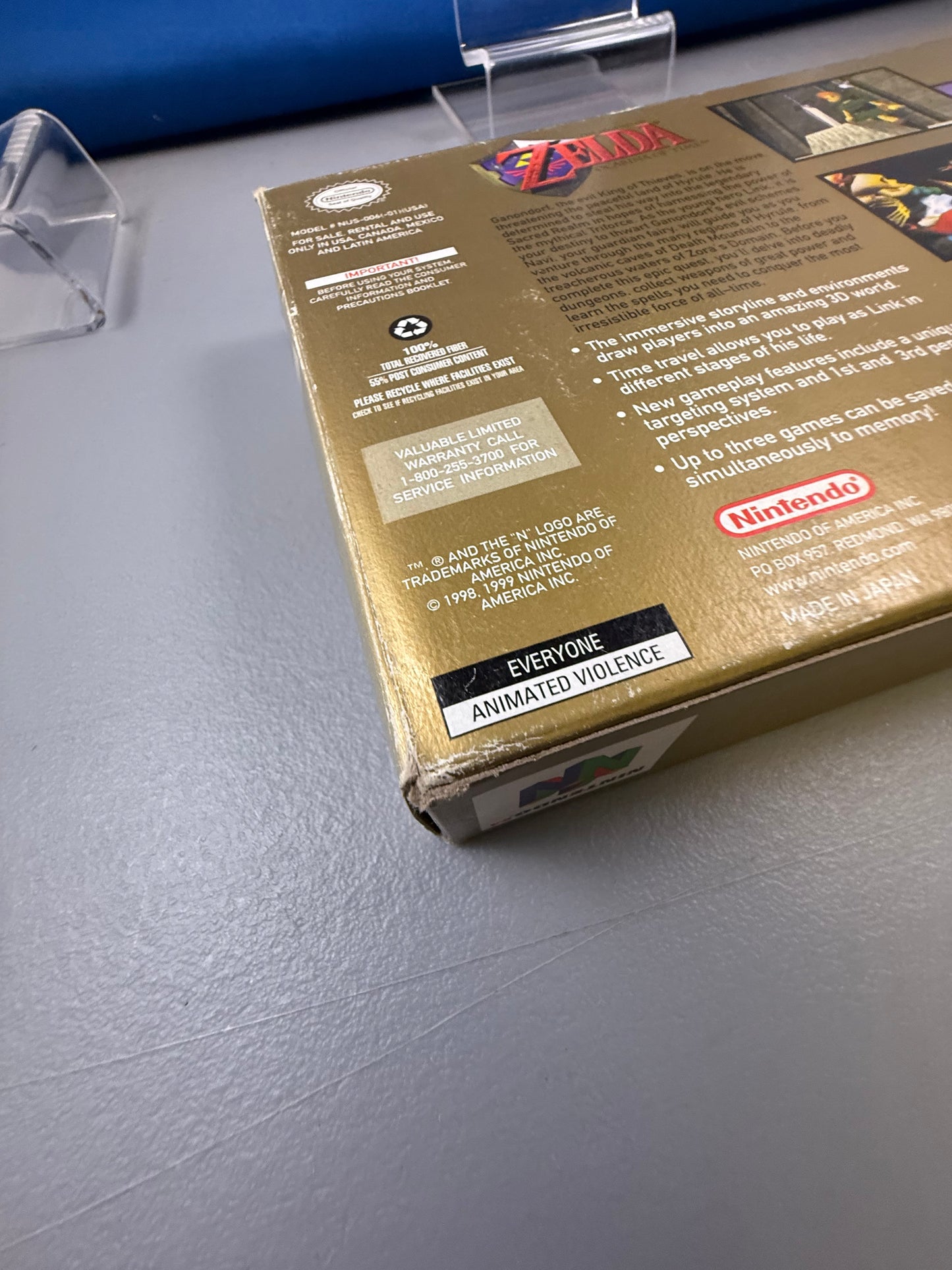 (CIB) Zelda Ocarina of Time [player’s choice]