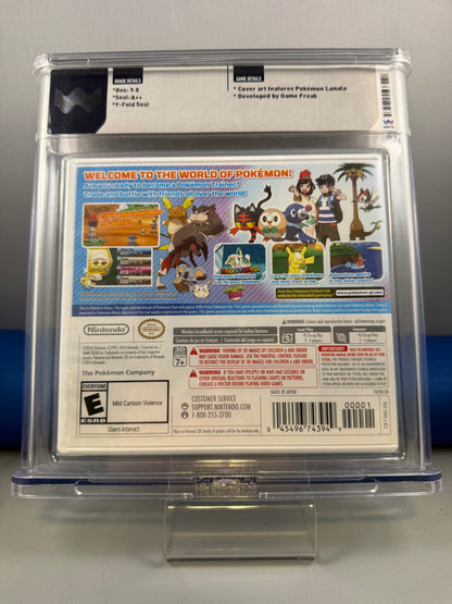 (Graded) Pokémon Moon WATA 9.8