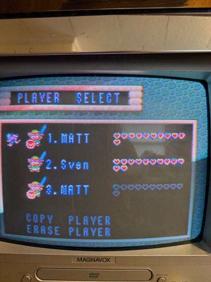 Zelda: A Link To The Past w/ All Inserts!