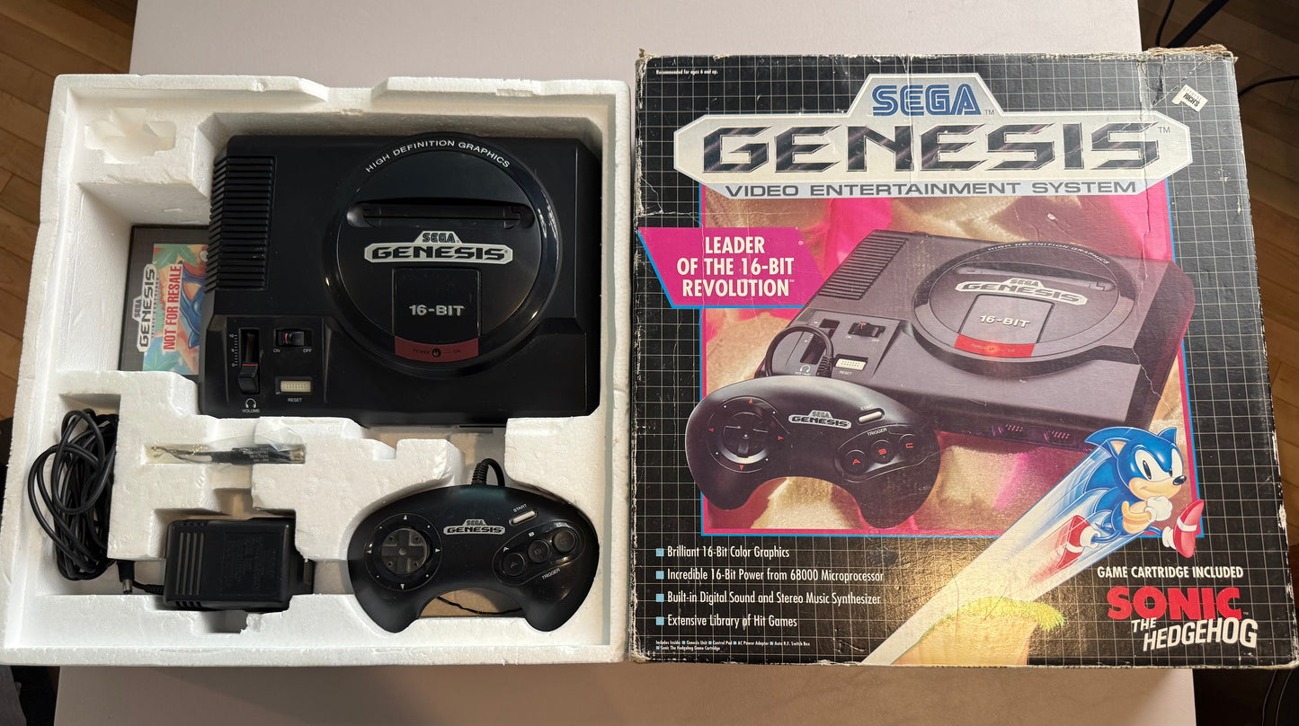 (CIB) Sega Genesis Model 1 Console [High Definition]