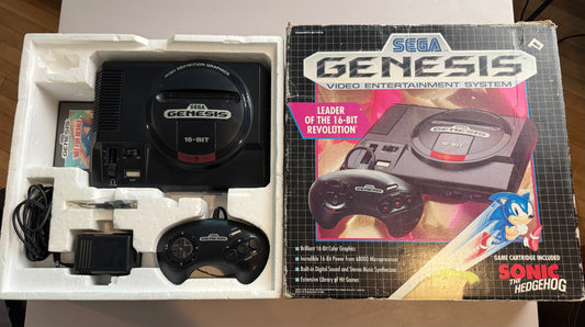 (CIB) Sega Genesis Model 1 Console [High Definition]