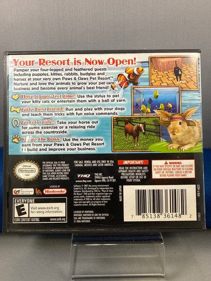 Paws & Claws Pet Resort NO MANUAL