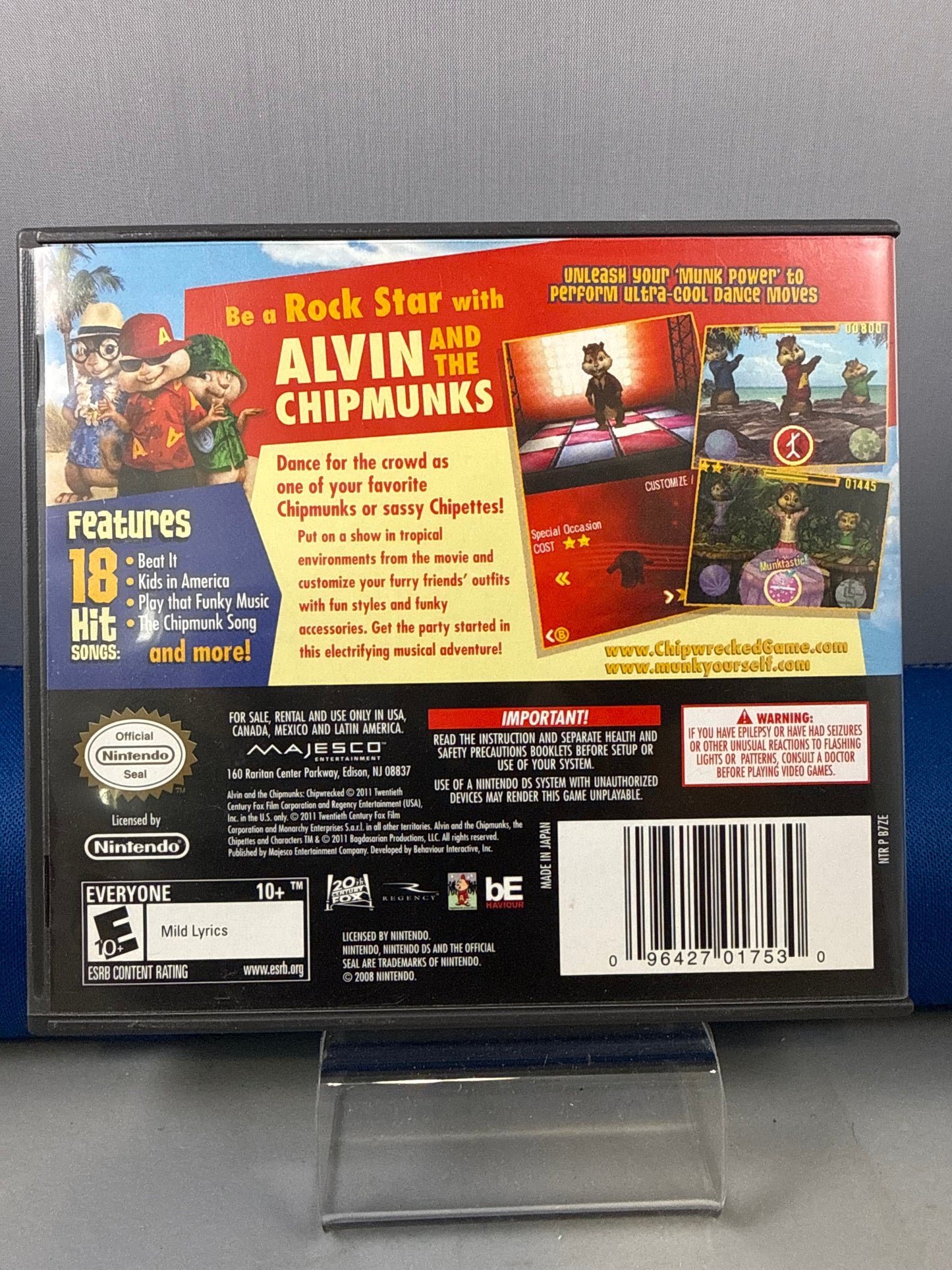 (CIB) Alvin and the Chipmunks Chipwrecked