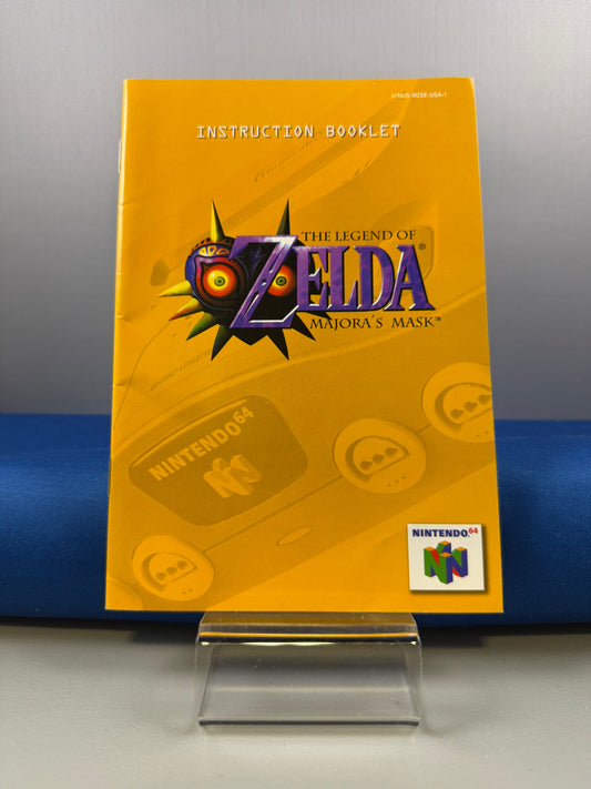 Zelda Majora’s Mask Manual Only