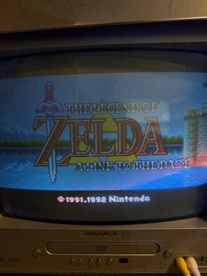 Zelda: A Link To The Past w/ All Inserts!