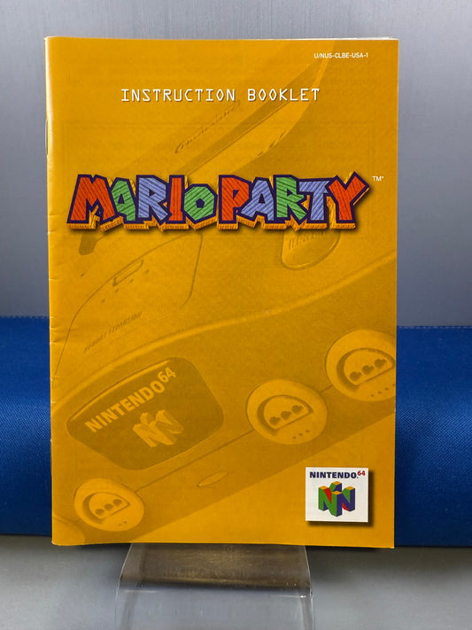 Mario Party Manual Only