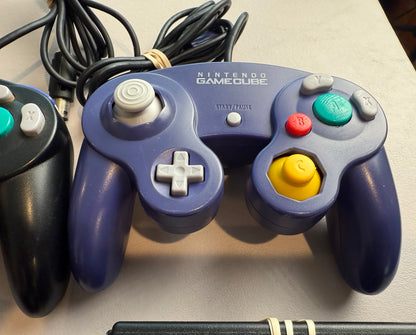 (CIB) Black GameCube System [Mario Party 7 Bundle]