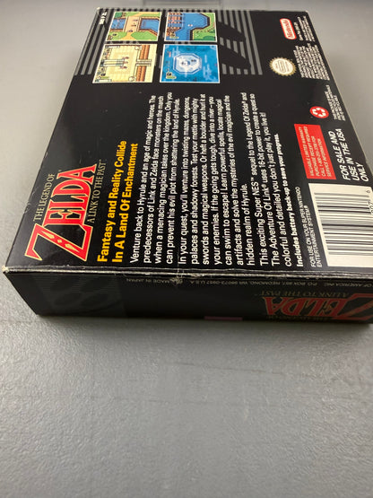 Zelda: A Link To The Past w/ All Inserts!