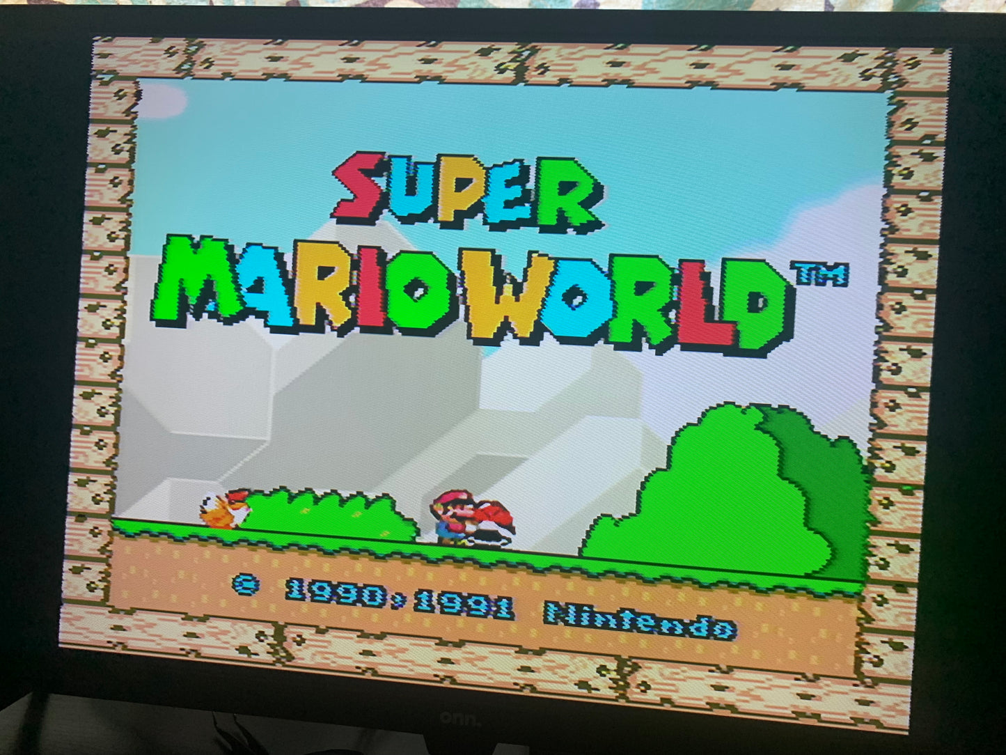 Super Mario World W/ Manual