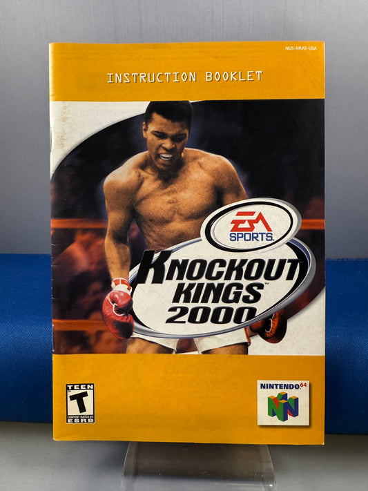 Knockout Kings 2000 Manual Only