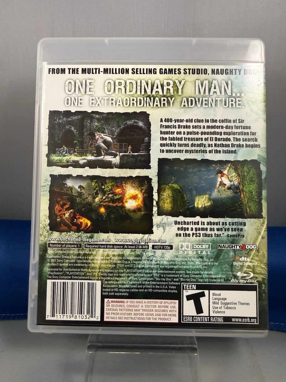 Uncharted: Drake’s Fortune (CIB) w/ reg card