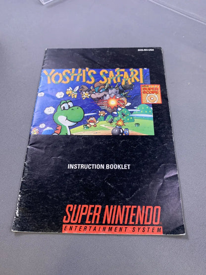 Yoshi's Safari W/ Manual