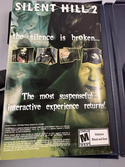 Metal Gear Solid 2 Sons of Liberty (CIB) W/ Reg Card