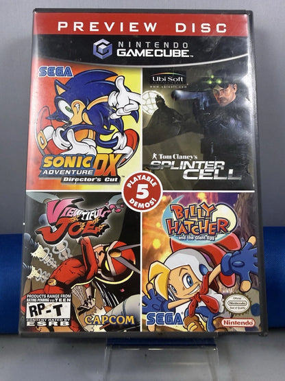 GameCube Preview Disc (CIB)