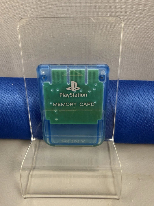 PS1 Memory Card [Clear Blue]