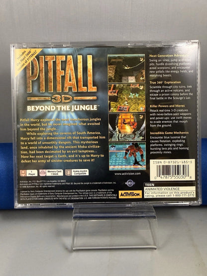 Pitfall 3D: Beyond the Jungle (CIB, Reg Card)