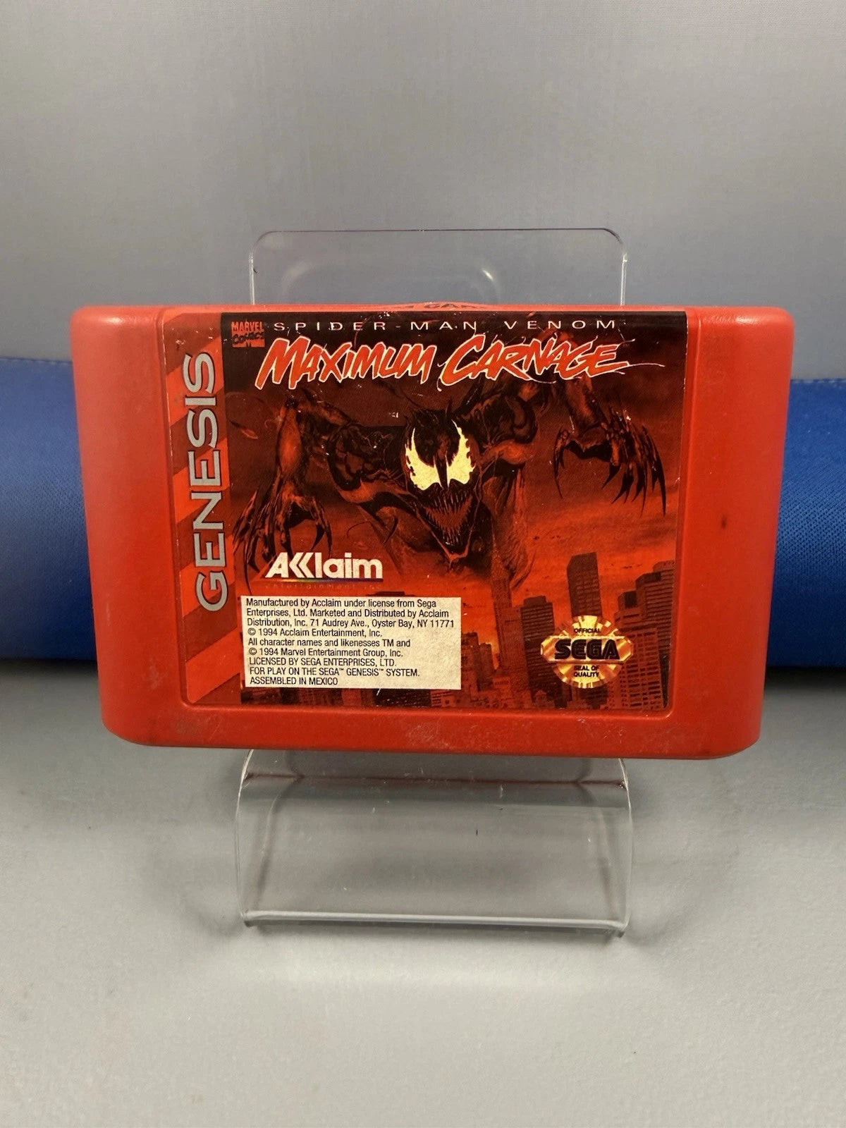 SpiderMan Venom Maximum Carnage