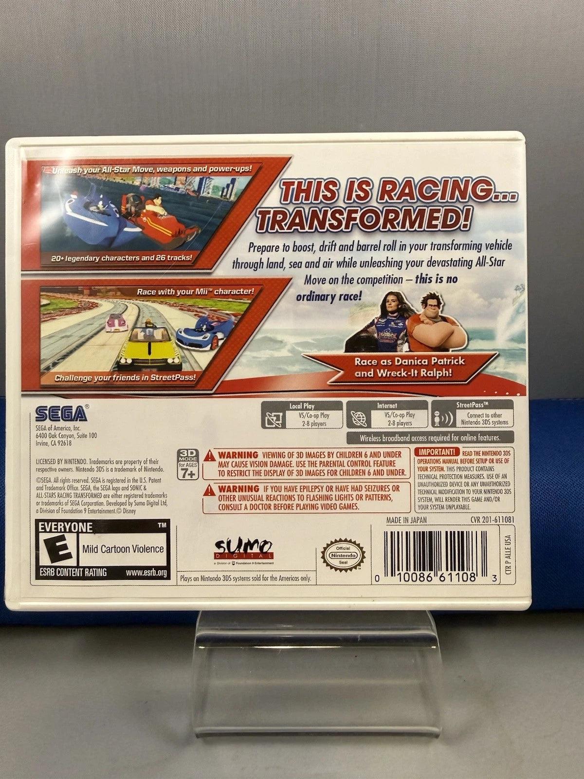 (CIB) Sonic & All-Stars Racing Transformed