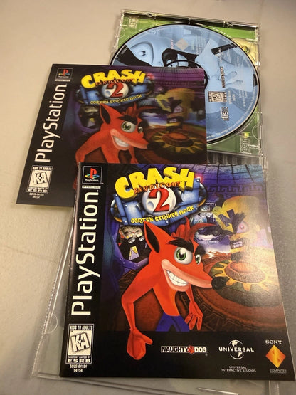 Crash Bandicoot 2: Cortex Strikes Back (CIB, Lenticular Cover)